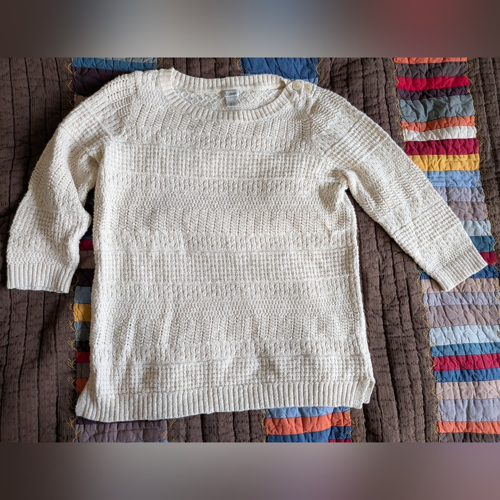 LL Bean Cotton Sweater